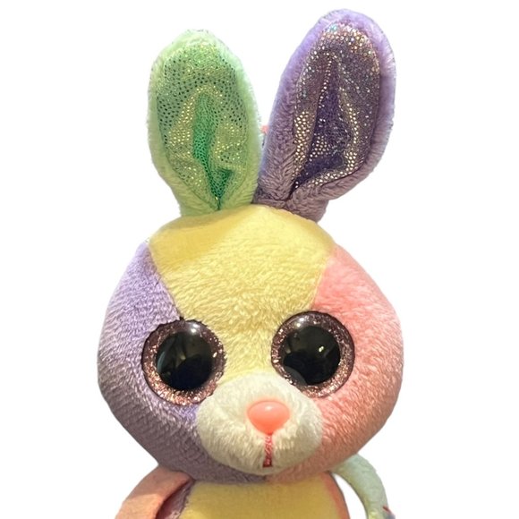 TY Beanie Baby Dotty Finley Bloom Retired Boos Rainbow Leopard Fox Bunny Plush - Picture 4 of 14